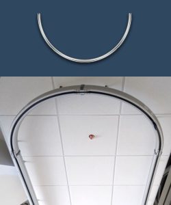 U Shaped Track on Ceiling