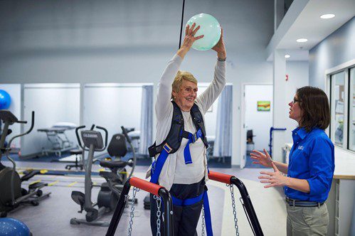 Gait Training with a Ball