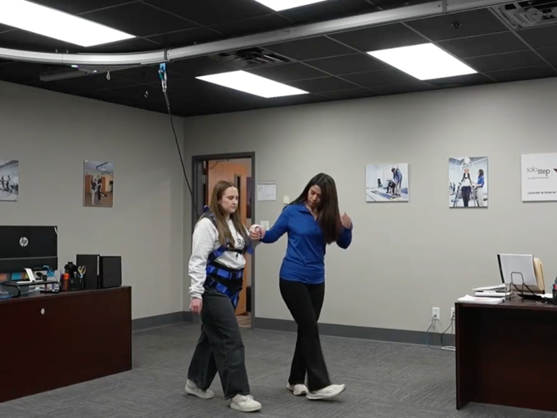 Forward walking in the Solo-Step